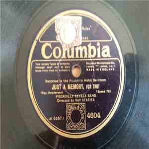 Piccadilly Revels Band - Just A Memory / Dancing Tambourine