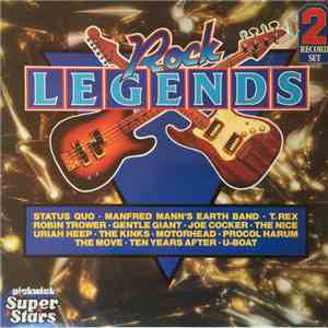 Various - Rock Legends 2xlp Various Artists Pickwick