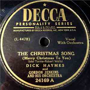 Dick Haymes And Gordon Jenkins And His Orchestra - The Christmas Song / Chr ...
