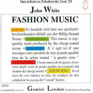 John White - Gemini London - Fashion Music