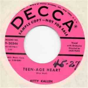 Kitty Kallen - Teen-age Heart / Hideaway Heart