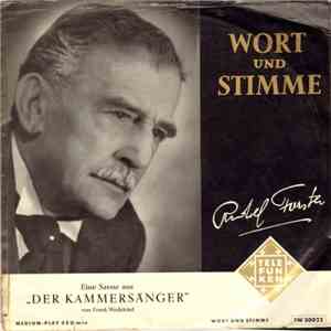 Rudolf Forster - Wort Und Stimme