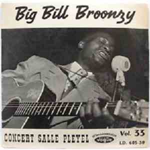 Big Bill Broonzy - Concert Salle Pleyel