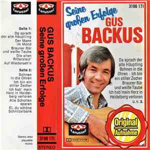 Gus Backus - Seine Großen Erfolge