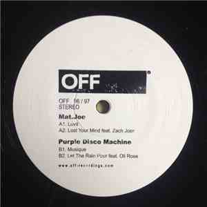 Mat.Joe, Purple Disco Machine - Luvit Musique