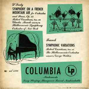 D'Indy, Frank, Robert Casadesus - Symphony On A French Mountain Air for Orc ...