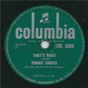 Ronnie Harris - That's Right / A House With Love In It