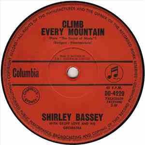 Shirley Bassey With Geoff Love And His Orchestra - Climb Every Mountain