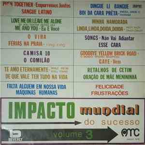 Unknown Artist - Impacto Mundial Do Sucesso - Vol.3