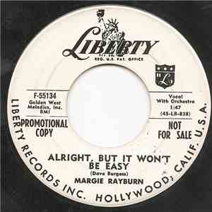 Margie Rayburn - Alright, But It Won't Be Easy