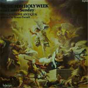 Orlandus Lassus - Pro Cantione Antiqua, Bruno Turner - Music For Holy Week  ...