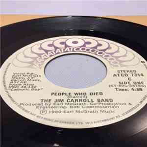 The Jim Carroll Band - People Who Died
