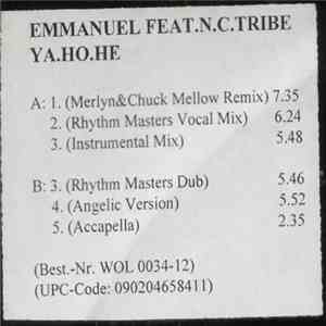 Emmanuel  Feat. N.C. Tribe - Ya.Ho.He