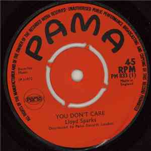 Lloyd Sparks - You Don't Care