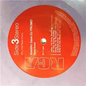 David Bowie - Aladdin Sane DJ PROMO