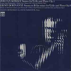 Ernő Dohnányi / Zoltán Kodály / Eileen Croxford / David Parkhouse - Sonata  ...