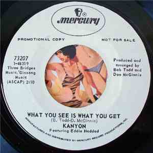 Kanyon , Eddie Haddad - Hot Runnin' Soul/What You See Is What You Get