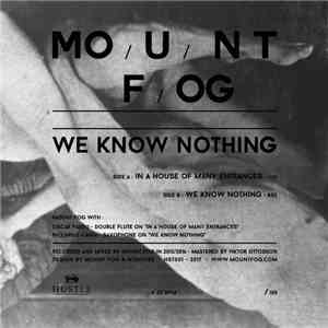 Mount Fog - We Know Nothing