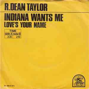 R. Dean Taylor - Indiana Wants Me