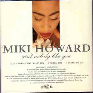 Miki Howard - Ain't Nobody Like You