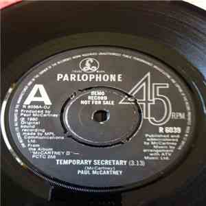 Paul McCartney - Temporary Secretary