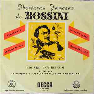 Rossini – Eduard Van Beinum  Dirigiendo La Orquesta Concertgebouw De Amster ...