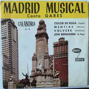 Gares - Madrid Musical. Canta Gares