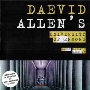 Daevid Allen's University Of Errors - Money Doesn't Make It