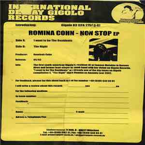 Romina Cohn - Non Stop EP