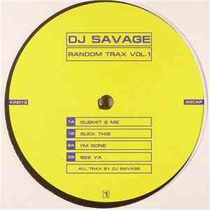 DJ Savage - Random Trax Vol. 1