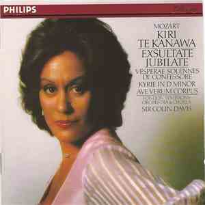Mozart — Kiri Te Kanawa — London Symphony Orchestra & Chorus, Sir Colin Dav ...