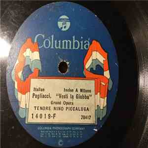 Nino Piccaluga - Pagliacci. 