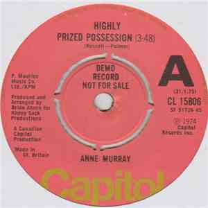 Anne Murray - Highly Prized Possession