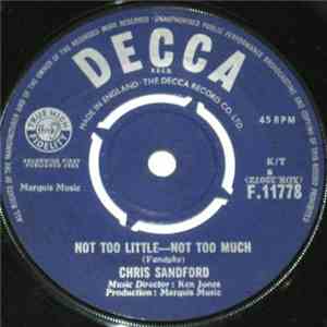Chris Sandford - Not Too Little - Not Too Much