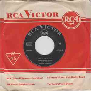 Elvis Presley With The Jordanaires - She's Not You
