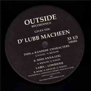 D' Lubb Macheen - Lowrider EP