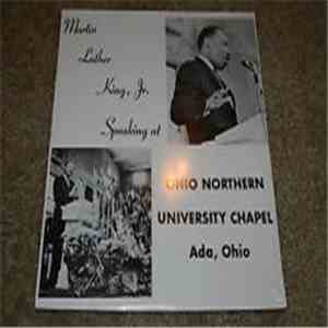 Martin Luther King, Jr. - Speaking At Ohio Northern University Chapel