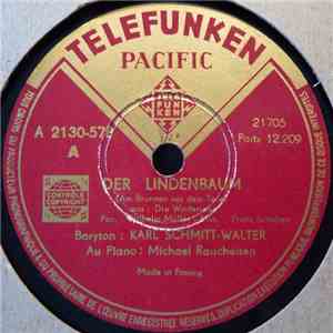 Schmitt-Walter, Schubert, Raucheisen - Der Lindenbaum / Du Bist Die Ruh'