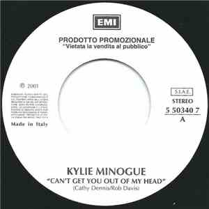 Kylie Minogue / Beverley Knight - Can't Get You Out Of My Head / Get Up