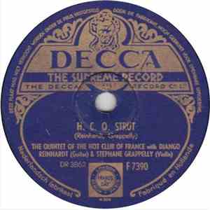 Quintet Of The Hot Club Of France, The - H.C.O. Strut / The Man I Love
