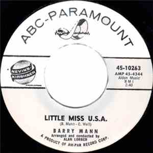 Barry Mann - Little Miss U.S.A. / Find Another Fool