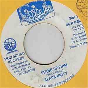 Black Unity - Stand Up Firm