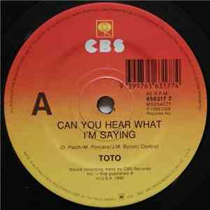 Toto - Can You Hear What I'm Saying