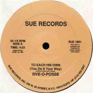 5ive-O-Posse - To Each His Own (You Do It Your Way)