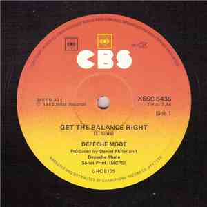 Depeche Mode - Get The Balance Right