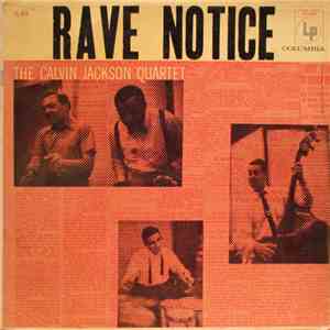 The Calvin Jackson Quartet - Rave Notice