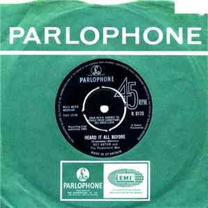 Rey Anton & The Peppermint Men - Heard It All Before / I Want You