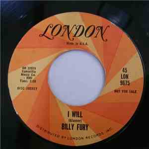Billy Fury - I Will/What Am I Living For
