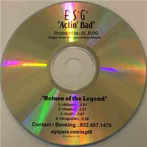 ESG - Actin' Bad
