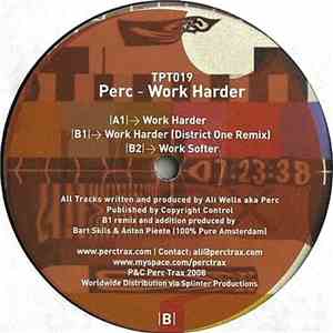 Perc - Work Harder